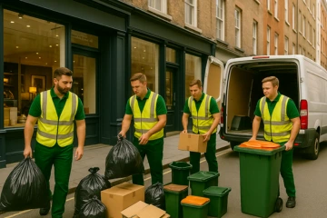 Commercial Waste Collection in East Mayfair