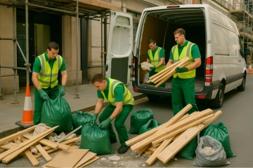 Construction & Renovation Waste Removal services in Oxford Street