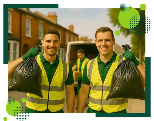 Professional rubbish removal service in Fitzrovia