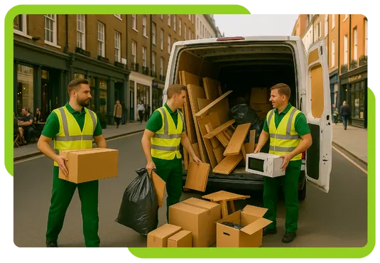 eco-friendly rubbish removal services in Fitzrovia