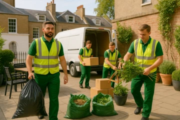 garden waste removal in East Mayfair