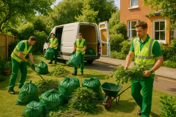 garden waste removal in North Kensington