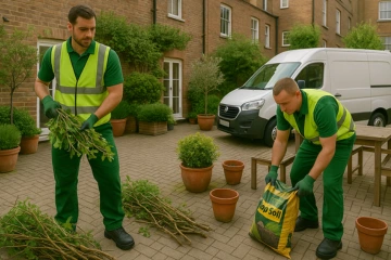 garden waste removal in North West Soho