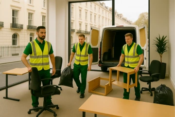 office clearance service in North Mayfair