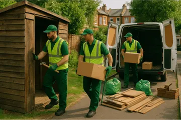 shed clearance service in Shepherds Bush