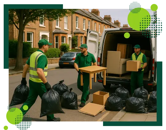 Professional rubbish removal service in Finsbury Park