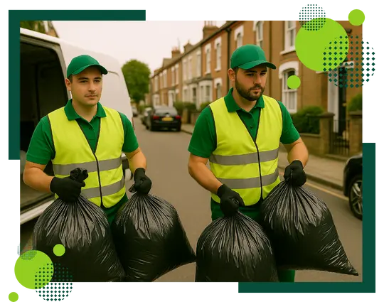 Professional rubbish removal service in Holloway