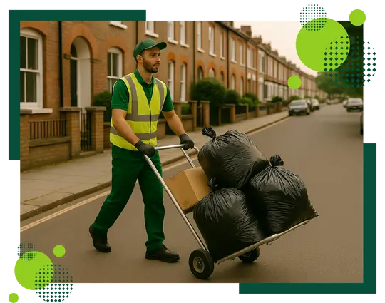 Professional rubbish removal service in Hornsey