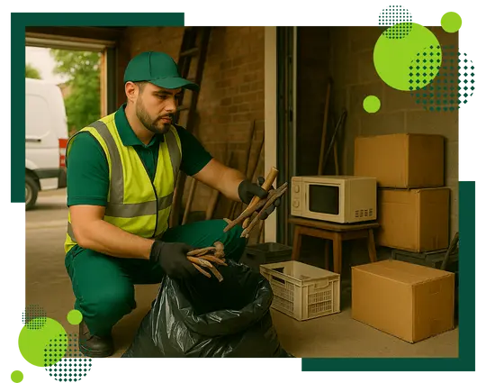 Affordable rubbish removal service in Southgate