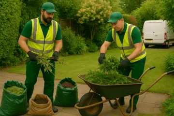 garden waste removal in Southgate